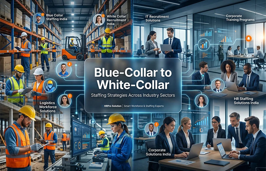 Blue-Collar to White-Collar: Staffing Strategies Across Industry Sectors