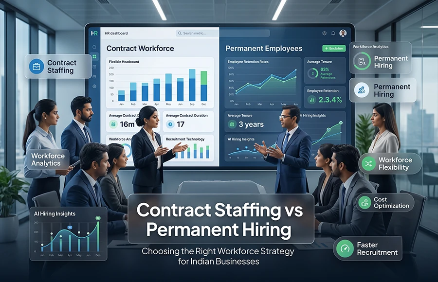 Contract Staffing vs Permanent Hiring: What Works Best in India?