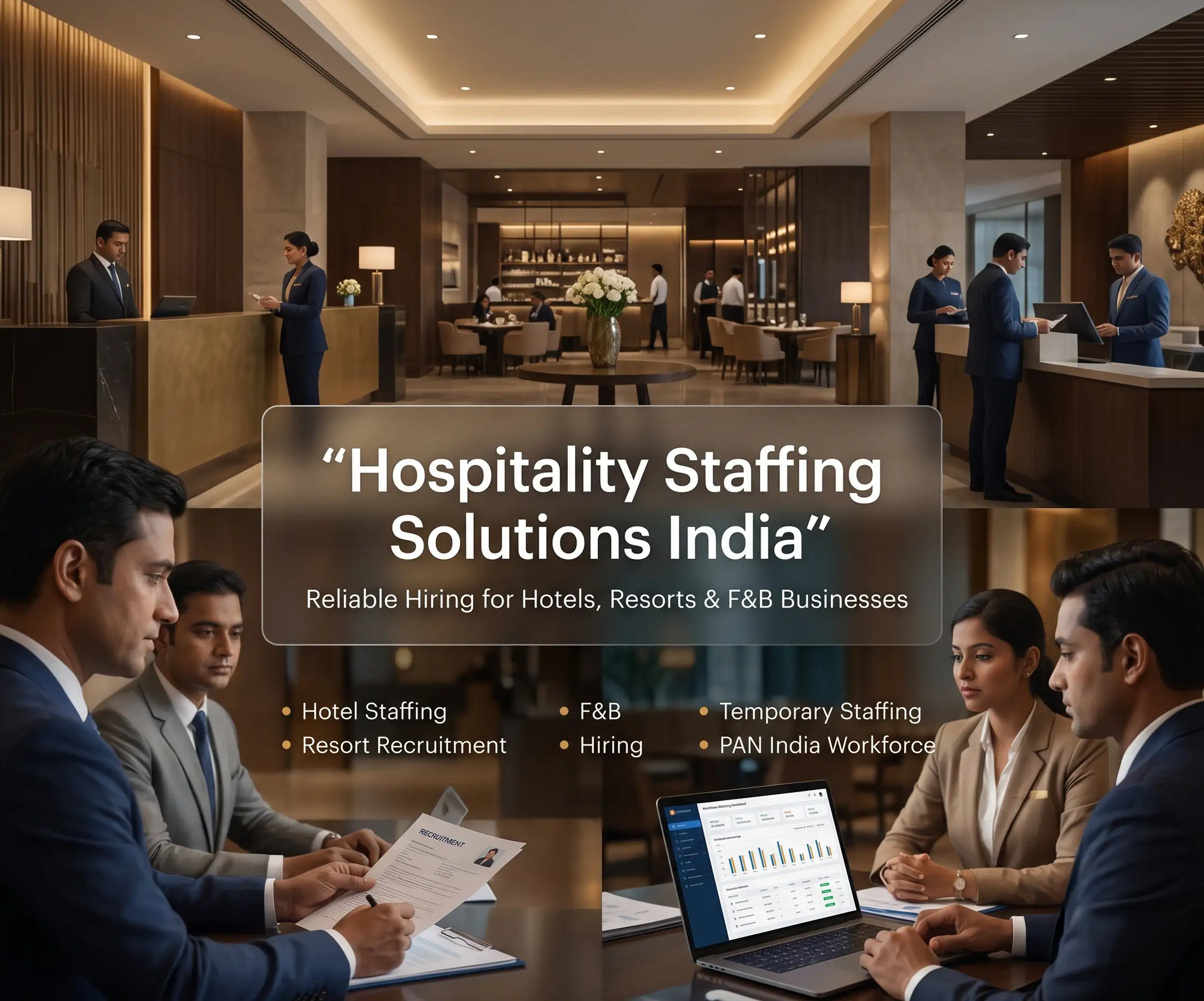 Hospitality Staffing Solutions India: Hotels, Resorts & F&B Hiring